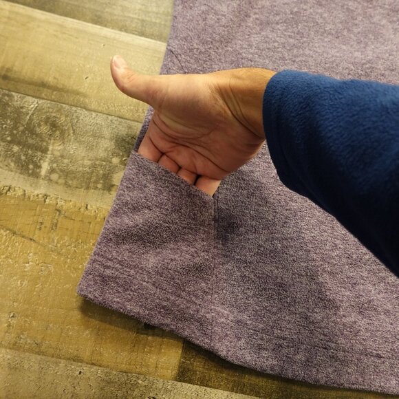 Duluth Trading Frost Lake Hooded Vest Women’s Plus 3X Purple Full Zip Fleece - Picture 8 of 12